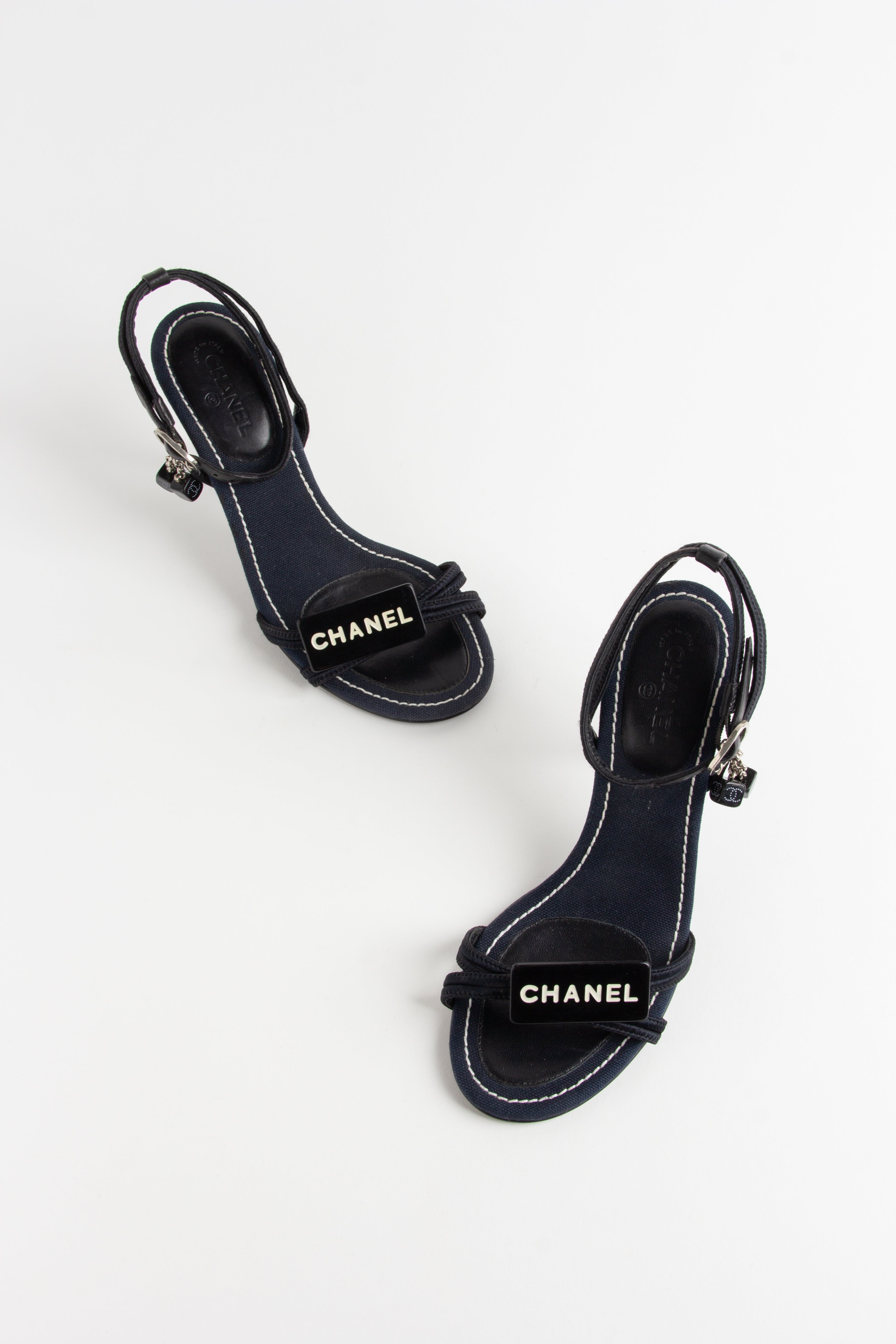 Rare Chanel Dice Logo Heels (IT 36)