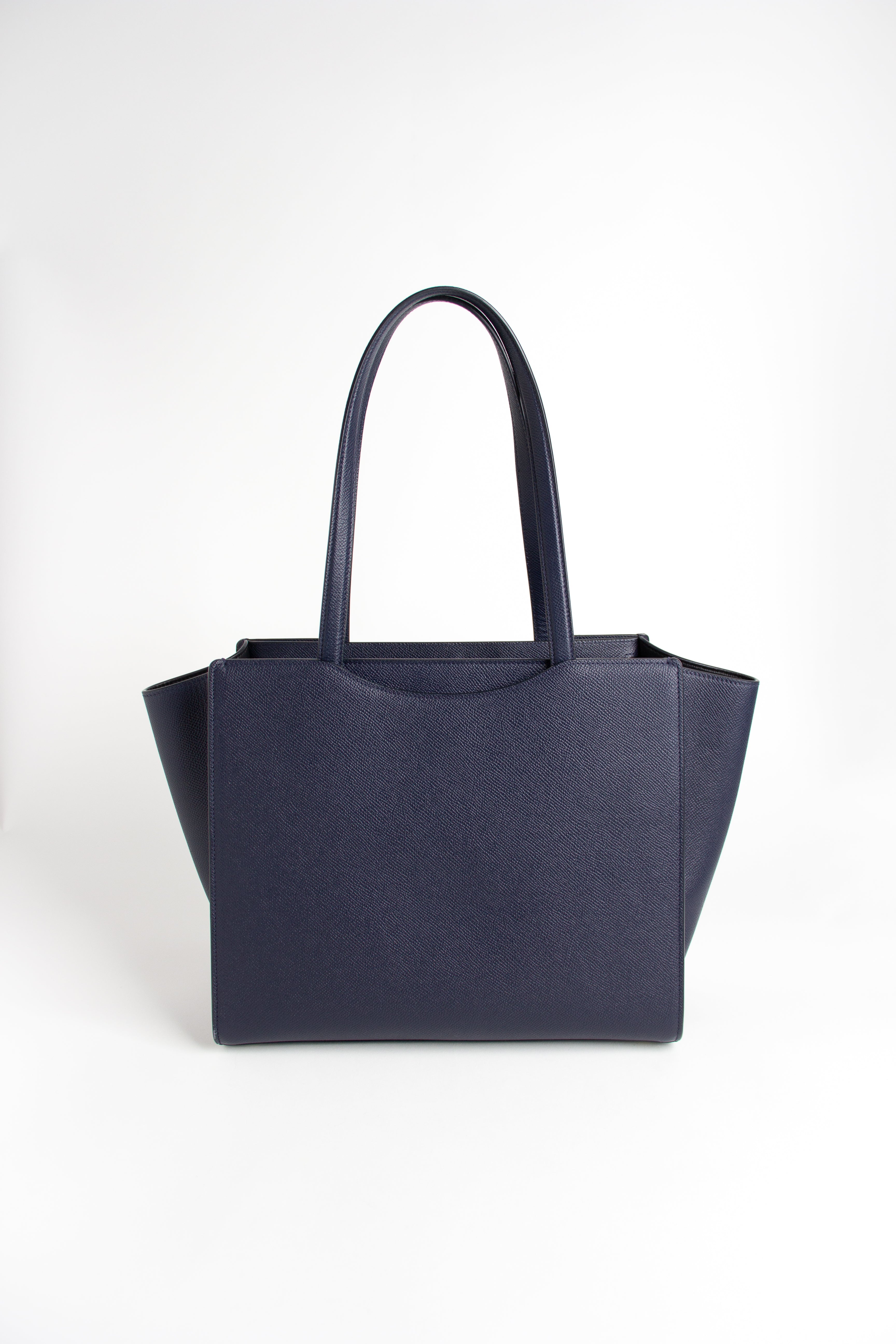 Salvatore Ferragamo Blue Gancini Shoulder Bag