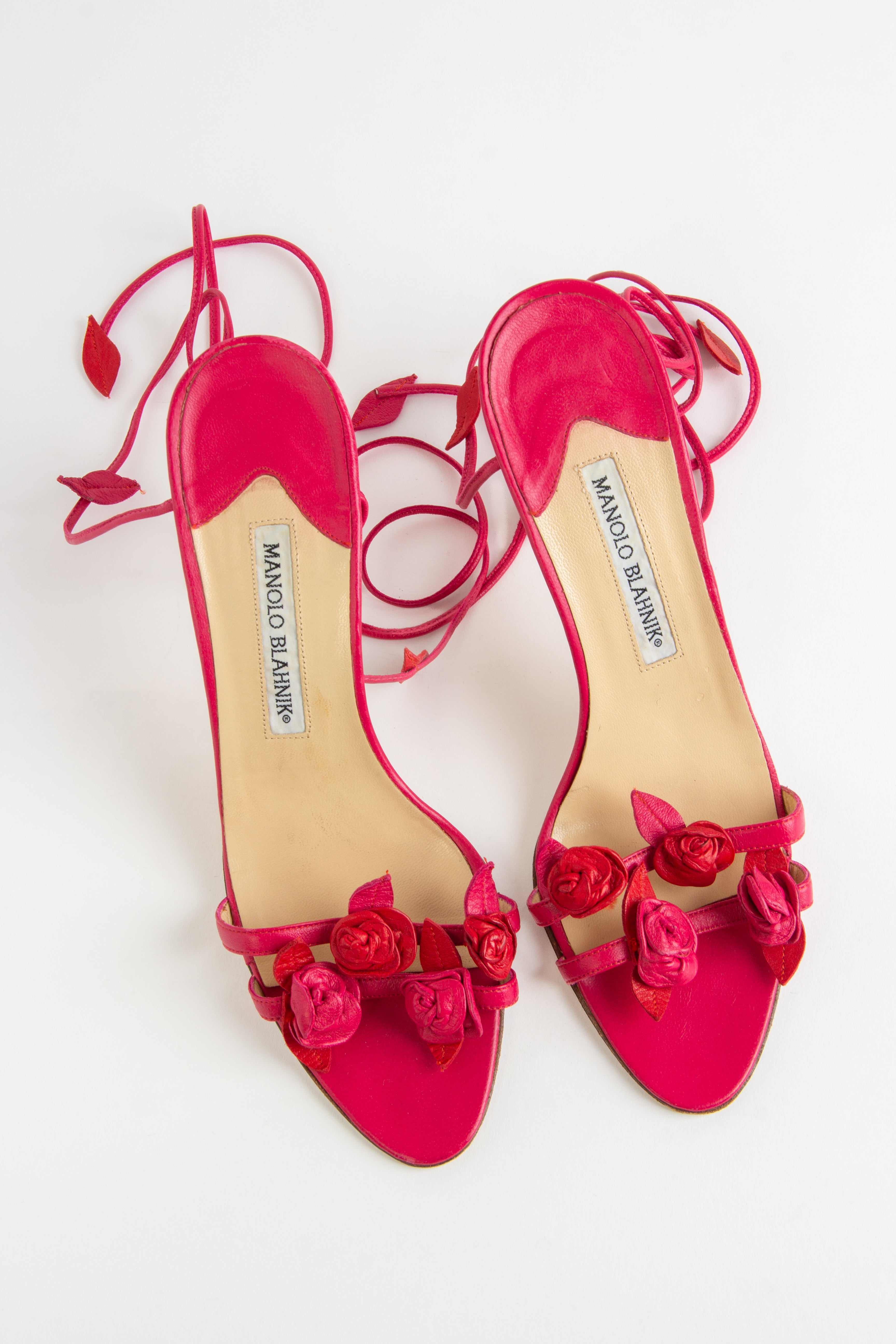 極美品　MANOLO BLAHNIK ピンク ポインテッドトゥヒール 35.5 極美品 MANOLO BLAHNIK ピンク ポインテッドトゥヒール 35.5 極