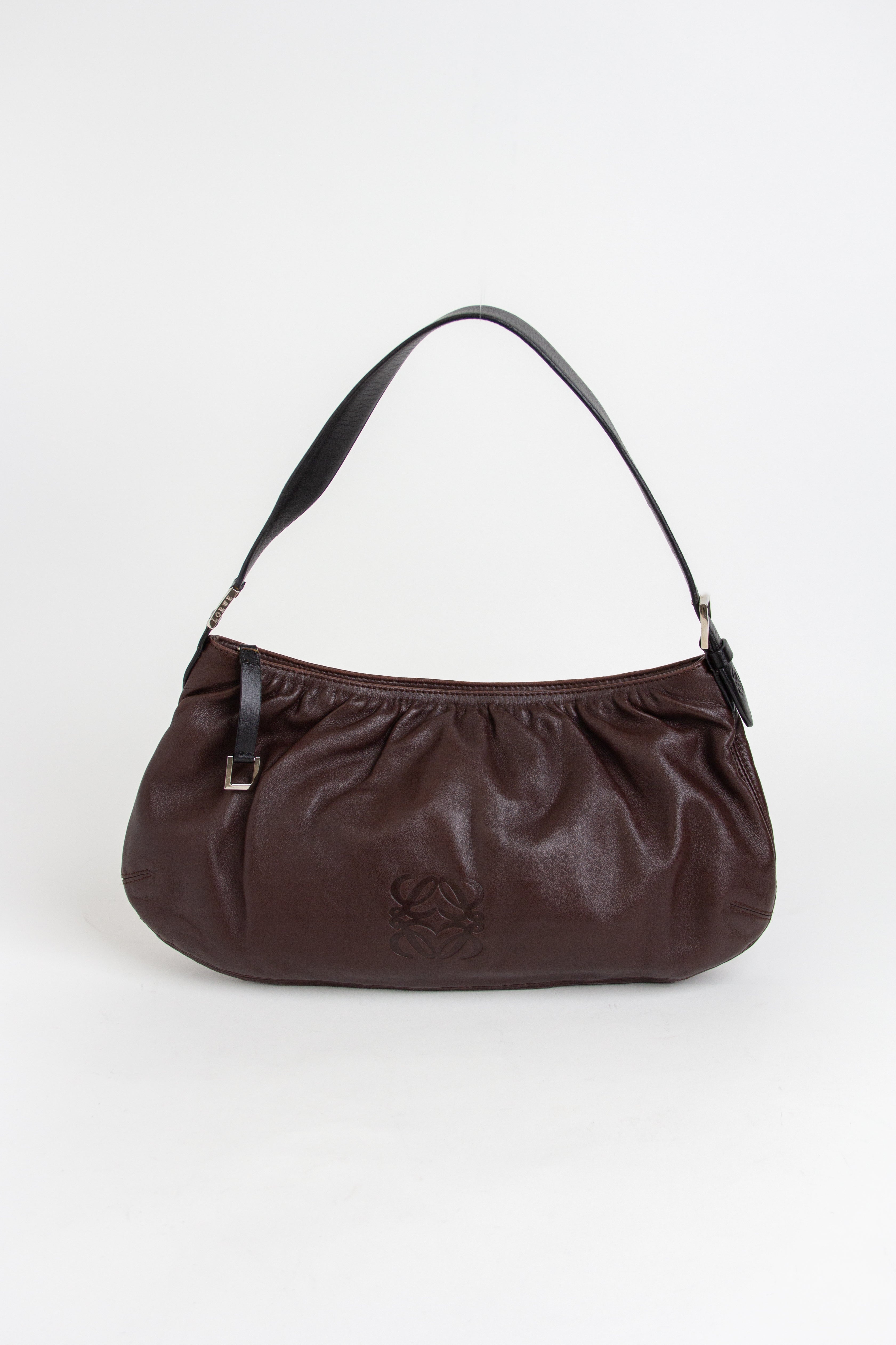 Loewe Brown Anagram Shoulder Bag