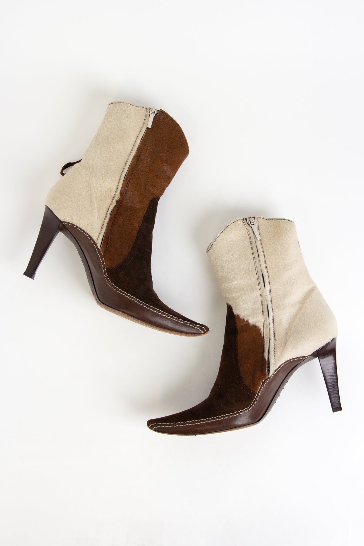 Rare Dior Cowboy Pony Hair Boots (IT 40.5)