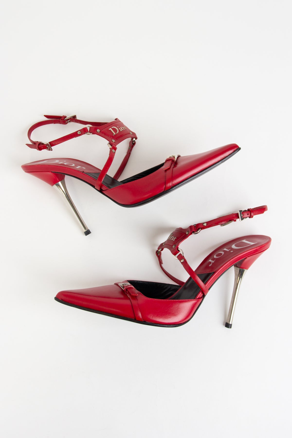Rare Dior Red Bondage Heels (IT 37)